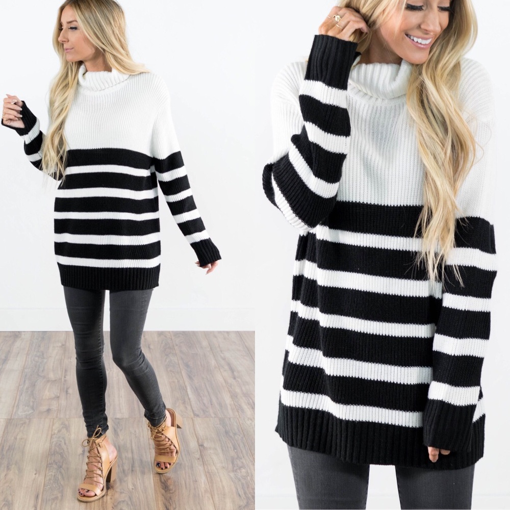 Stripe sweater